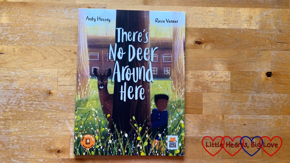 The front cover of the book 'There's No Deer Around Here'