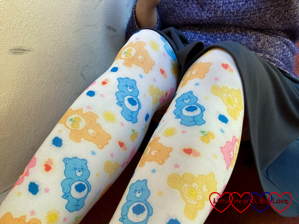 My new Care Bear patterned tights