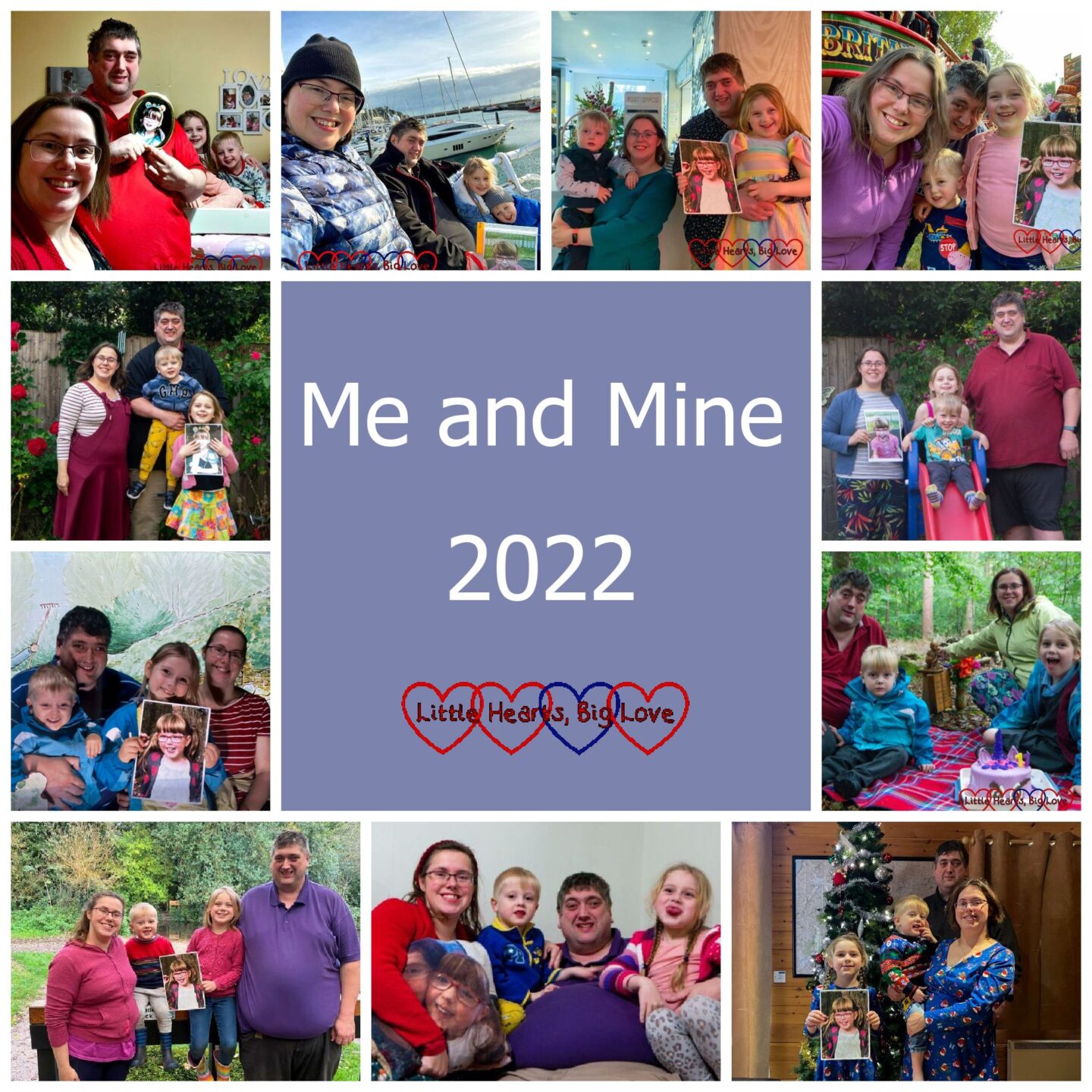 A collection of our Me and Mine photos from the last year