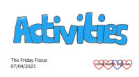 The word 'Activities' in blue